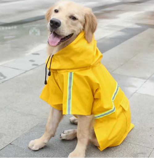 Corgi Cloak Style Dog Raincoat